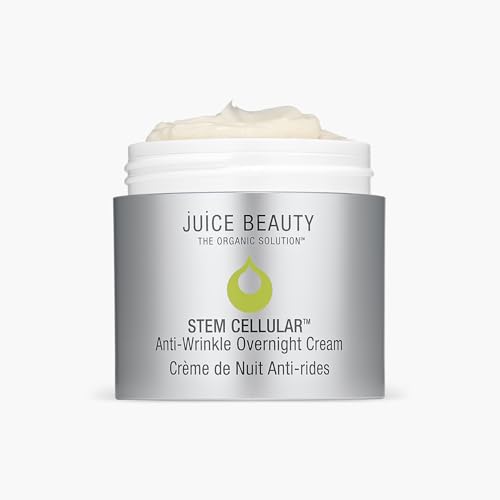 Juice Beauty Stem Cellular Anti-Wrinkle Ceramide Overnight Cream - 50 mL - Reduces Look of Deep Lines  Wrinkles - Vegan, Cruelty Free
