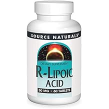 Source Naturals R-Lipoic Acid 50mg, 60 Tablets
