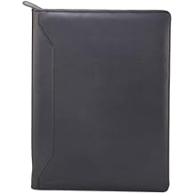 Monolith Conference Folder with A4 Pad and Calculator - Black