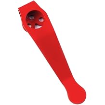 1PC Pocket Clip in Red Fit for C81, Paramilitary 2, C10, Manix 2, CNC Titanium Alloy Back Clip Replacements