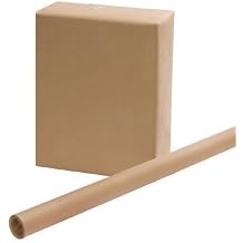 2 ROLLS - Brown Kraft Wrapping Paper 30" x 15 Feet x 2 Rolls
