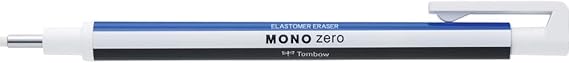 Tombow Holder Eraser, Mono Zero Round Shaper, Original (EH-KUR)