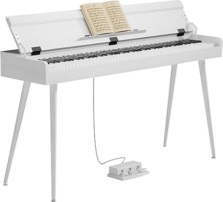 Digital Piano 88 Key Weighted Keyboard Full-Size Desk Electric Piano