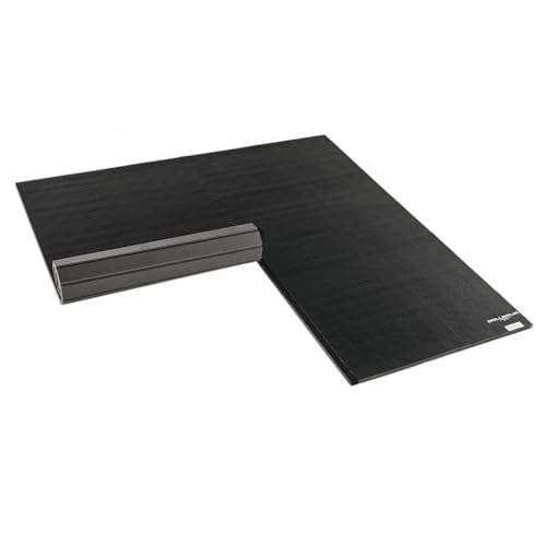 Dollamur 10x10x1.25 Martial Arts Mat, Black, Tatami, FLEXI-Connect