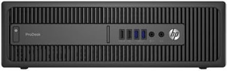 HP ProDesk 600 G2 Z8N60UP Desktop PC - Intel Core i5-6500 3.2 GHz Quad-Core Processor - 8 GB DDR4 SDRAM - 128 GB SSD - Windows 10 Pro 64-bit