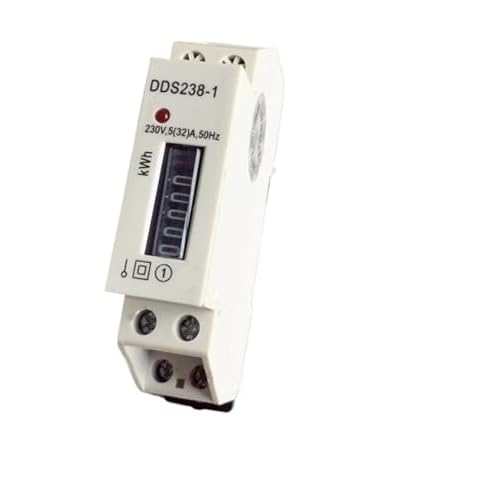 DDS238-1 230VAC 532 A 50Hz Single Phase Din Rail KWH Watt Hour Energy Electronic Meter Digital Display
