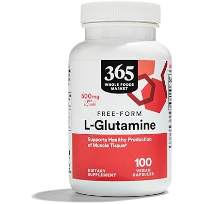 365 by Whole Foods Market, L-Glutamine 500mg, 100 ct