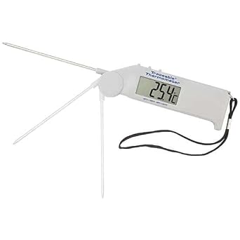 Traceable Flip-Stick Thermometer Ultra with Calibration; 0.3C accuracy at tested points