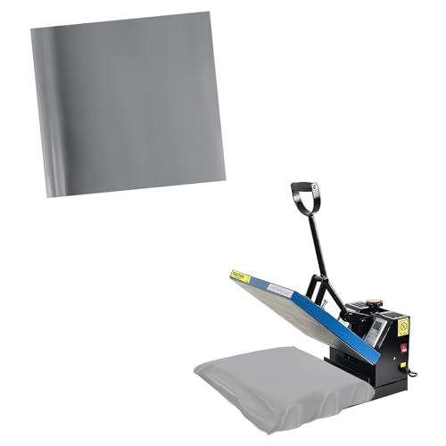 Silicone Heat Press Mat,18 x 22 x 132 Thick Cover Sheet,Foam Cover Pad and Double Sided Use Mat for Hat Press,Suitable for Sublimation,HTV Heat Transfer Vinyl,Dimensional Emblems and Patches