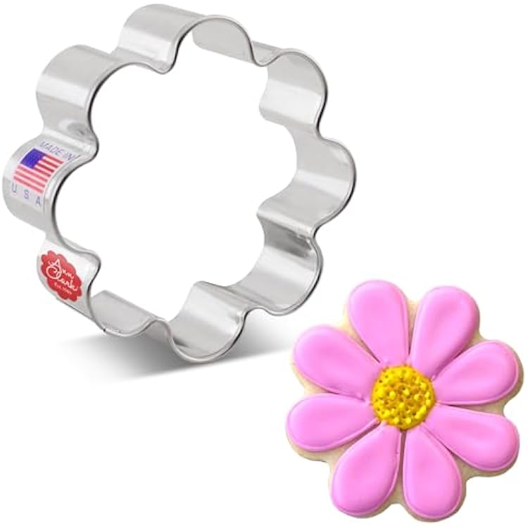 Ann Clark Small Flower Cookie Cutter 3 Made in USA