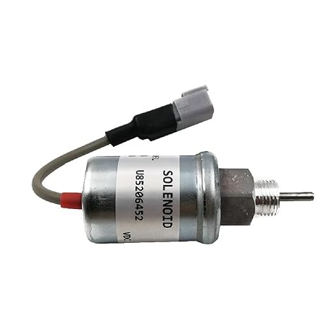1PCS Fuel Shut Off Solenoid Valve 12V OEM U85206452 U85206451 185206452 10000-47899 185206450 185206420 185206192 185206084