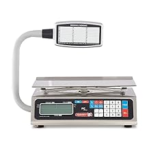 TORREY PC40LT HS Electronic Price Computing Scale, 40 lb, 8 Direct Access Keys, 100 Memories