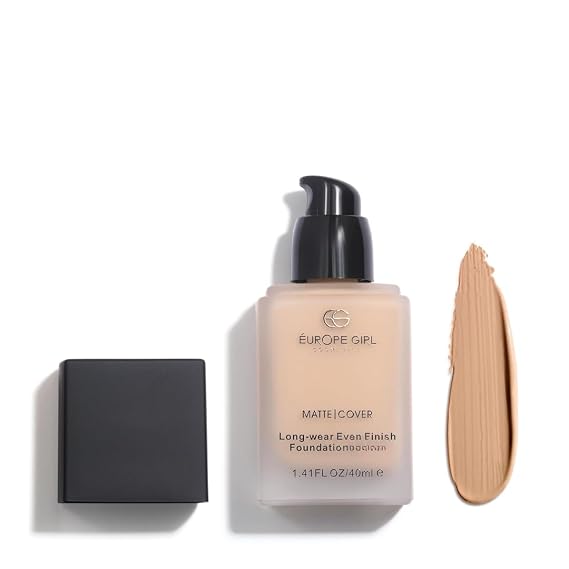 Matte Cover Foundation Cream For All Skin Type - 110 (140 MEDIUM)