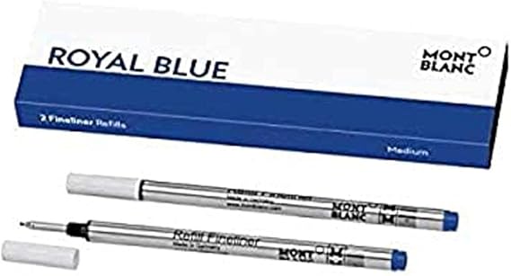 MONTBLANC REFILL FL M 2x1 ROYAL BLUE PF brand