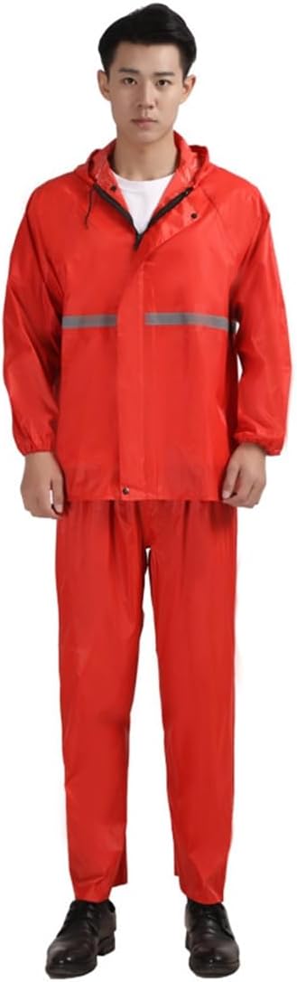 Men's Rainwear, Top and Bottom Set, Rain Suit, Men's, Raincoat, Motorcycle, Bicycle, Rain Gear, For Rainy Season Protection, Golf, Lightweight, Climbing, Completely Waterproof, Work, Warm,