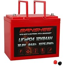 Banshee 12V 84Ah Lithium Battery Rechargeable LiFePO4 3000 Deep Cycle