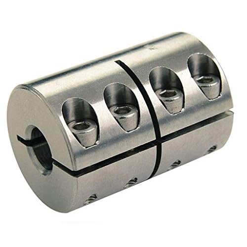 Ruland CLX-5-5-SS 303 Stainless Steel Rigid Coupling, One Piece, 0.313 x 0.313 Bores, 78 OD, 1 38 Length
