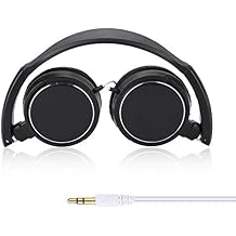 Foldable Head Mounted Headphone Mini Wired Headset Hands Compact Stereo HiFi Music Headset Support Rotatable Ear Cup Adjustable Headband Support TF Card