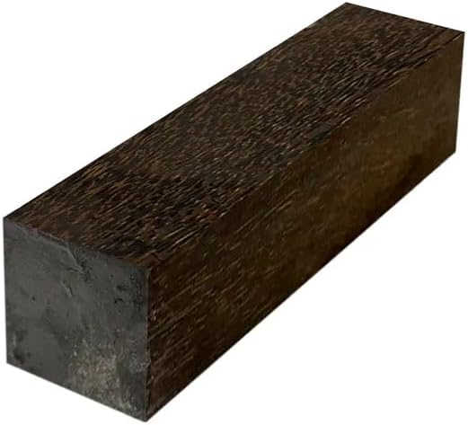 Black Palm Pepper Mill Blank 3" x 3" x 12"