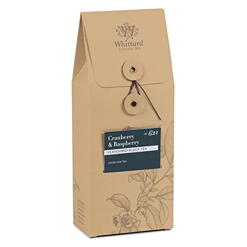 Whittard Tea Cranberry and Raspberry Loose Leaf 100g