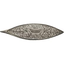 Lacis Victorian Engraved Tatting Shuttle, Silver