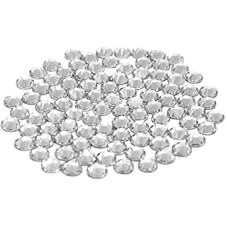 Preciosa Viva Crystal Rhinestones - No Hot-Fix Flatback - 12ss 3mm 144