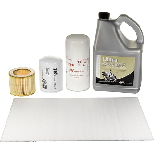 Ingersoll-Rand 47721395001 Ingersoll Rand OEM Maintenance Kit with Ultra Coolant Lubricant for UP6 5-15 HP Air Compressors