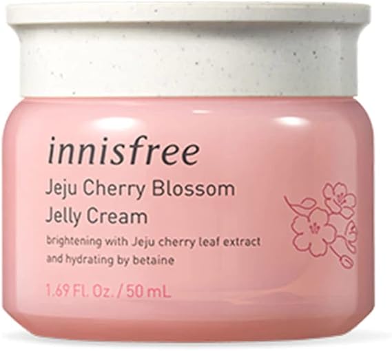 Inisfree Official Japanese Cherry Blossom Jelly Cream Gel Cream, 1.7 fl oz 50 ml