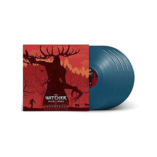 The Witcher 3: Wild Hunt Soundtrack - Exclusive Limited Edition Blue 4x LP Vinyl
