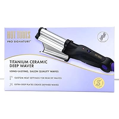 hot Tools pro Signature Titanium Ceramic deep Waver