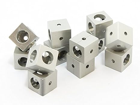XL Corner Cube Clear (15x15x15mm) 12pcs