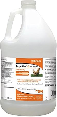 Durvet 698940 Ampromed for Poultry, 1 Gallon