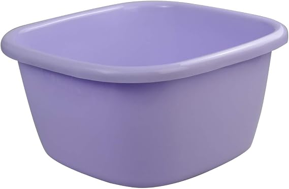 Pekky 18 Quart Plastic Wash Tub Basin, Large Dish Pan, 1 Pack