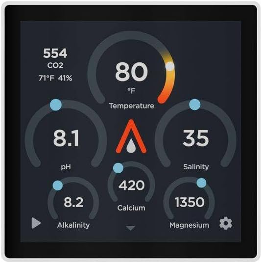 New Wave Aquaria AvidAqua Insight Pro Aquarium Controller Display for Neptune Apex High Contrast Monitoring Screen