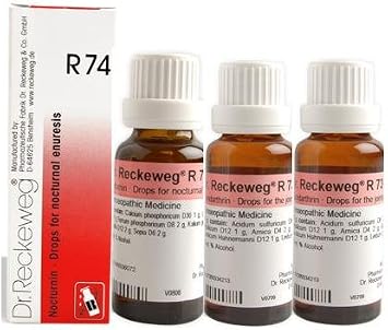 Dr.Reckeweg Germany R74 Bed Wetting Drops Pack of 3