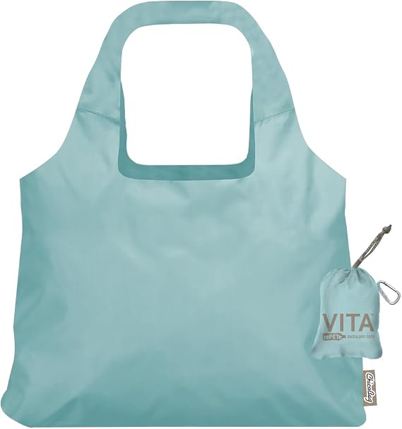 ChicoBag Vita rePETe + Refine | Eco-friendly Reusable Shoulder Tote