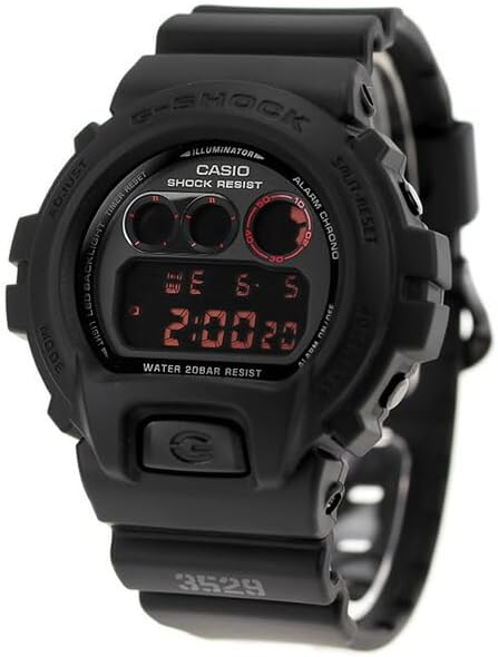 Casio G-Shock DIGITAL 6900 SERIES Quartz Men's Watch DW-6900UMS-1, Black, sports