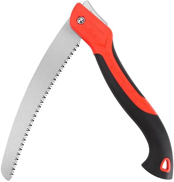 10 Inch Heavy Duty Pruning Saw Folding Hand Saw with SK5 Blade