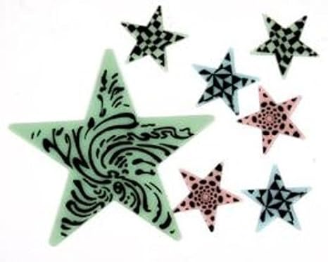 MANLEYTO Glow in Dark Star- Plastic