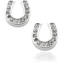 High Gloss Horseshoe Stud Earrings