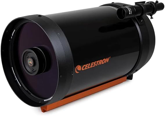 Celestron 8" Schmidt-Cassegrain Telescope for All-Purpose Astronomy | Celestron Classic C8 SCT, Visual & Astroimaging Telescope Tube, StarBright XLT Coatings, f/10, Fastar Compatible