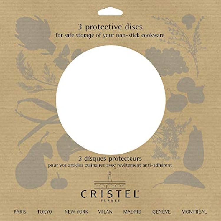 Cristel S3FTP Protection Pads, 1, Silver