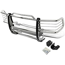 Auto Dynasty Compatible with Chevy S10 Blazer/GMC S15 Sonoma Front Bumper Protector Brush Grille Guard, Chrome