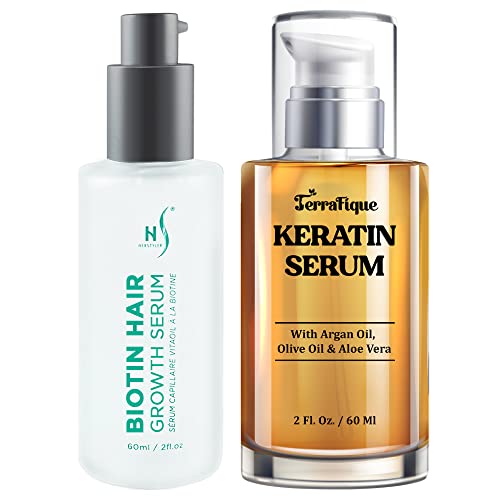 Keratin Hair Serum - Herstyler Biotin Hair Serum Set