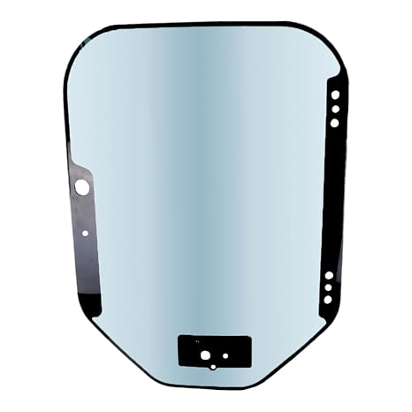 7120401 Glass fits Bobcat Skid Steer Loader Door - Fits Models A770 S770 S850 T550 T630 T650 T750 T770 S450 S595 S740 T450 T595 T740 T870 S750 S650 - Replaces OEM # 7120401-A, CAH40-0171