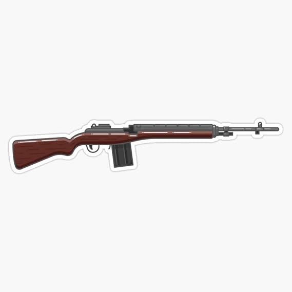 M14 Decal Vinyl Bumper Sticker 5"