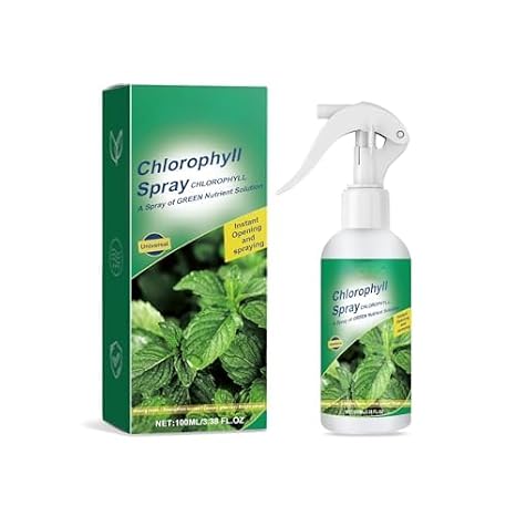 Generic Liquid Chlorophyll Spray, Plant Nutrient Chlorophyll Solution Plant Growth Enhancer Supplement Plant Vitality Elixir Growth Enhancer for Seedlings and Cuttings
