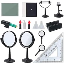 Optical Experiment Kit Convex Lens Concave Lens Kids Physics Optics Starter Three Line Light Source Optical Bench Teaching Equipment