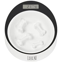 M-pets Yumi Smart Dİgİtal Tartili YavaŞ Yeme Mama Kabi Whİte