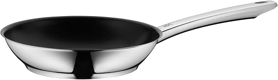 WMF Nordic Profi 20 cm Tava, İndüksiyon Uyumlu, Yapışmaz Kaplamalı, Cromargan® Yüksek Kaliteli Paslanmaz Çelik, Fırına Uygun, Tüm Ocak Tipleriyle Uyumlu, Bulaşık Makinesinde Yıkanabilir